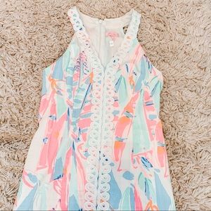 ✰ Lilly Pulitzer shift dress in “Multi Out To Sea”